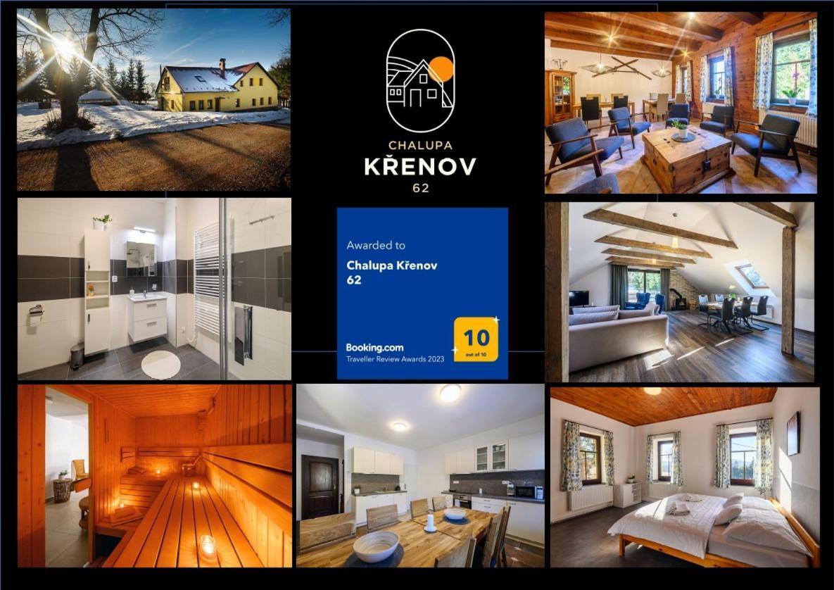 Chalupa Krenov 62 Bernsdorf 외부 사진
